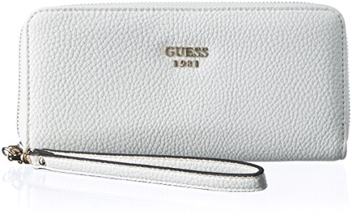 Guess Cate, Damen Geldbörse, Bianco, 2x10x21 cm (W x H L) von GUESS