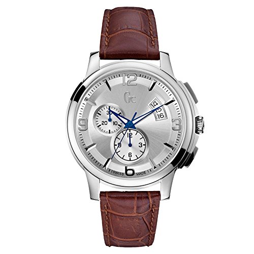 Guess Collection Herren Chronograph BRAUN Leder Armband Datum Uhr X83005G1S Guess Collection Herren Chronograph BRAUN Leder Armband Datum Uhr X83005G1S von GUESS