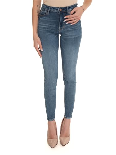 Guess Damen 1981 Skinny Jeans, Blue Denim, 25 von GUESS