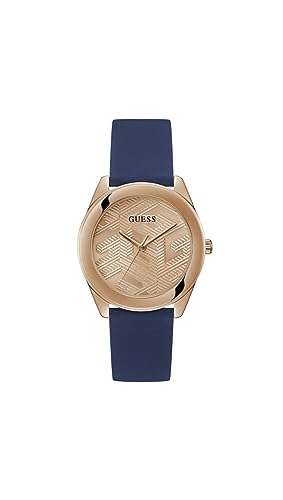 Guess Damen Analog Quarz Uhr mit Edelstahl Armband GW0665L2 von GUESS