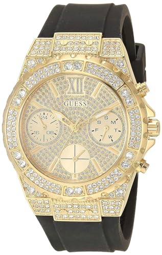 Guess Damen Analoguhr schwarz One Size von GUESS