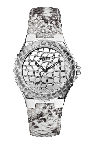 Guess Damen-Armbanduhr Analog Quarz Leder W0227L1 von Guess