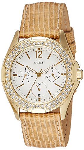 Guess Damen-Armbanduhr Rock Candy Chronograph Quarz Leder W16574L1 von GUESS