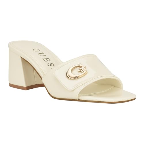 Guess Damen Gallai Sandale mit Absatz, Ivory Patent 152, 38 EU Guess Damen Gallai Sandale mit Absatz, Ivory Patent 152, 38 EU von GUESS