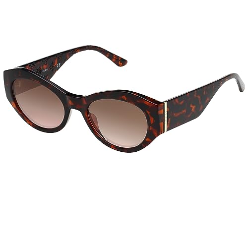 Guess Damen Gu7728 Sonnenbrille, Dark Havana, 50 von GUESS