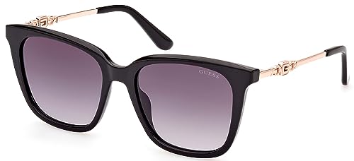 Guess Damen Gu7886 Sonnenbrille, schwarz (Shiny Black), 53/17/140 von GUESS