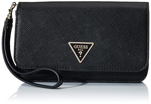 GUESS Damen Laurel Phone Organizer Wallet, Schwarz von GUESS