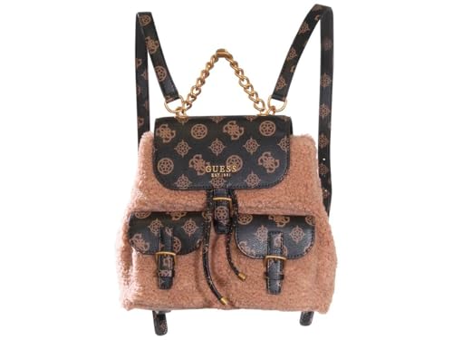 Guess Damen NO Limit Flap Backpack, Mokka Multi von Guess
