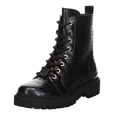 Guess Damen OMALA Stiefelette, Schwarz, 36 EU von Guess