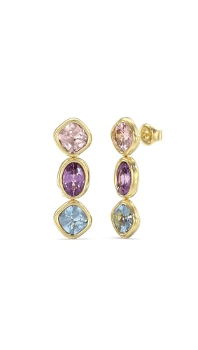 Guess Damen-Ohrringe Ohrhänger Mehrfarbig Goldfarben JUBE05312JWYGMCT/U von GUESS
