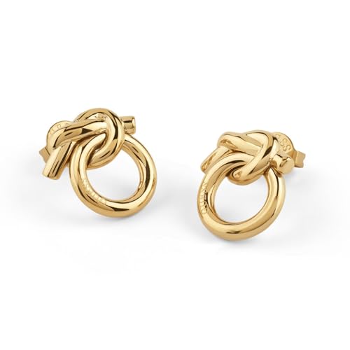 Guess Damen-Ohrringe Ohrstecker Knot Goldfarben JUBE05489JWYG von GUESS