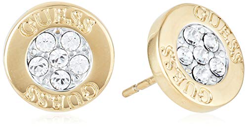 Guess Damen-Ohrstecker Edelstahl 12 Kristall One Size Gold 32003481 von GUESS