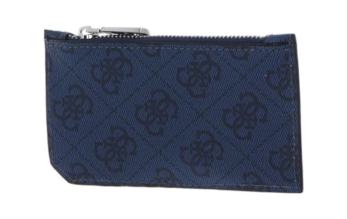 GUESS Damen VEZZOLA SMART C.C. W Zipper Travel Accessory-Travelers Card Sleeves, Blue-BLU von GUESS