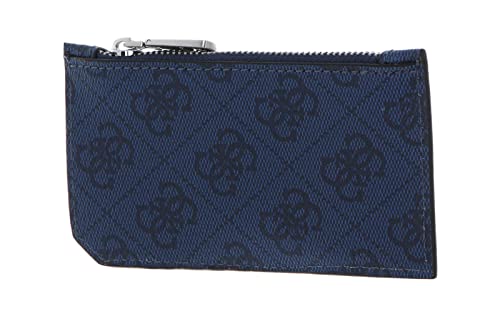 GUESS Damen VEZZOLA SMART C.C. W Zipper Travel Accessory-Travelers Card Sleeves, Blue-BLU von GUESS