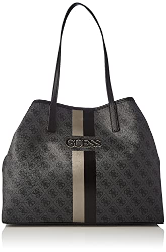 GUESS Damen Vikky Large Tote, Coal/Black von GUESS