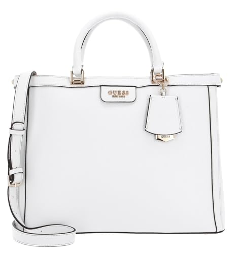 GUESS Eco Angy Society Tote White von GUESS