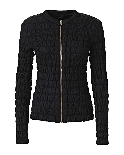 Guess Emily Damen-Jacke, gesteppt, Schwarz, Schwarz - Schwarz - Größe: L von GUESS