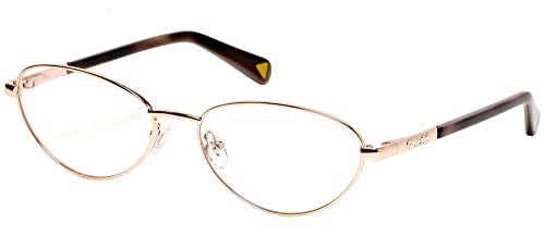 Guess GU8238 Brille, blassgold, 55 Unisex, Erwachsene von GUESS