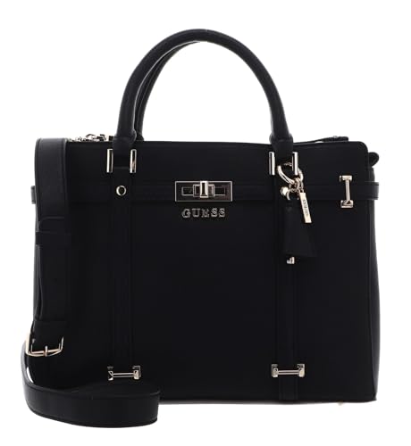 Guess Handtasche Emilee Luxury Satchel Black One Size von GUESS