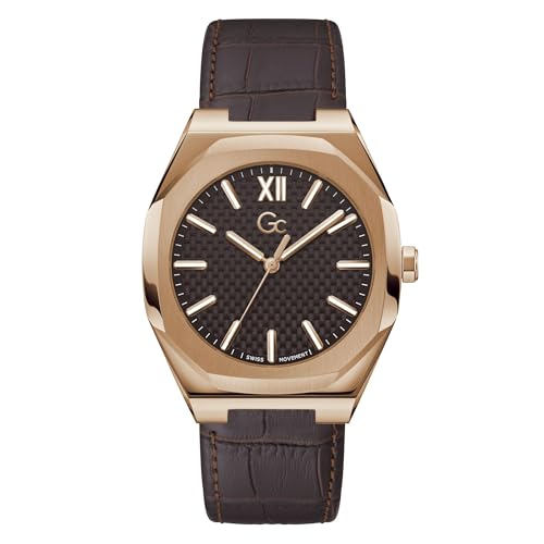 GUESS Herren Analog Quarz Uhr mit Edelstahl Armband Z26005G4MF von GUESS