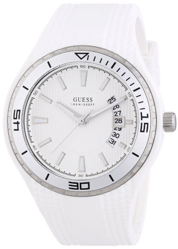 Guess Herren-Armbanduhr Analog Quarz Kautschuk W95143G3 von Guess