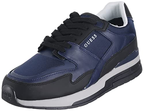 GUESS Herren ENNA Sneaker, Marine, 44 EU von GUESS