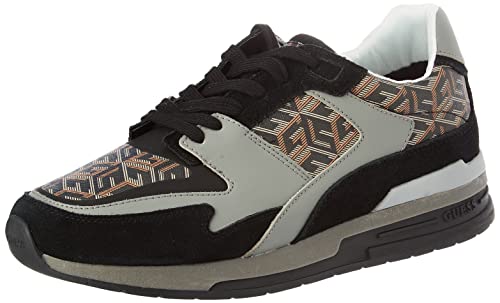 GUESS Herren ENNA Sneaker, Schwarz, 42 EU von GUESS