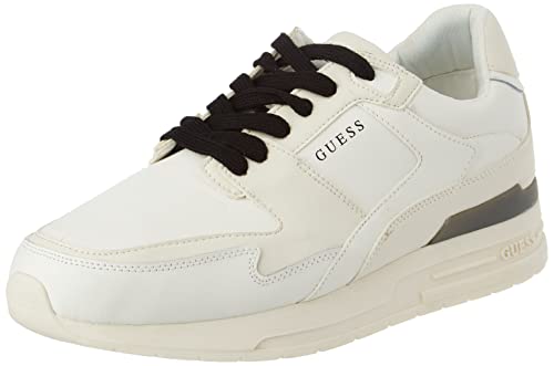 GUESS Herren ENNA Sneaker, Weiß, 43 EU von GUESS