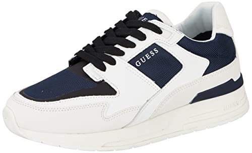 GUESS Herren ENNA Sneaker, Weiß, 44 EU von GUESS