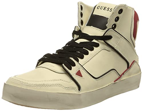 GUESS Herren LODI Special Sneaker, White, 42 EU von GUESS