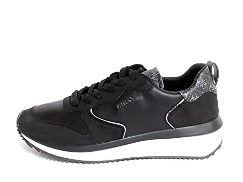 Guess Herren Made Gymnastikschuh, Black Coal, 40 EU von Guess