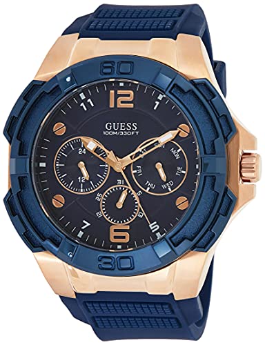 Guess Herren Multi Dial Uhr Genesis mit Silikonband von GUESS