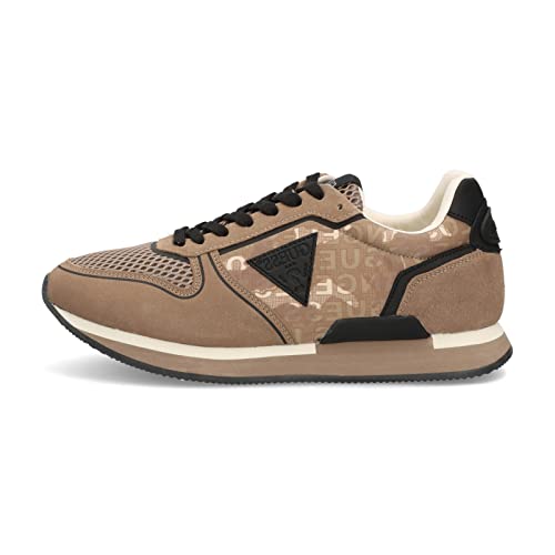 GUESS Herren Potenza Sneaker, braun, 40 EU von GUESS