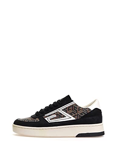 GUESS Herren SILEA Sneaker, braun, 42 EU von GUESS