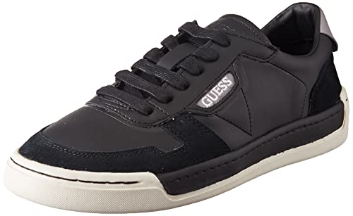Guess Herren STRAVE Vintage SMART Gymnastikschuh, Schwarz, 44 EU von Guess