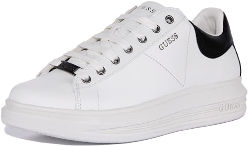 GUESS Herren VIBO CARRYOVER Sneaker, Whblk, 45 EU von Guess