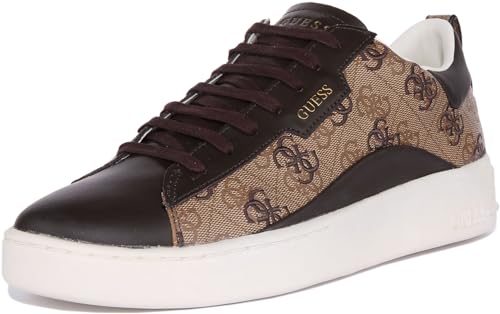 GUESS Herren Verona Gymnastikschuh, Braun, 44 EU von GUESS