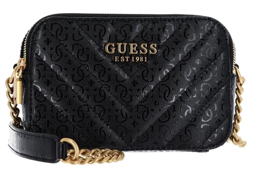 GUESS Jania Crossbody - Umhängetasche 20 cm black, Einheitsgröße, GA919914-BLA von GUESS