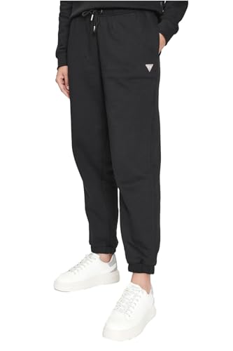 Guess Jogginghose Gj Triangle Label W4YB33KC811, Schwarz, S von GUESS