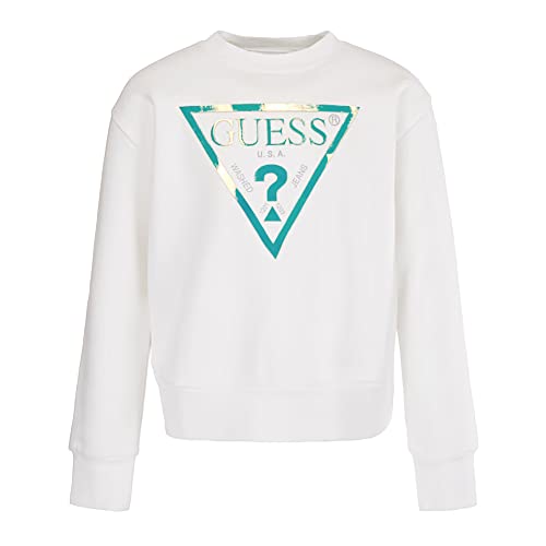 Guess Louison Sweatshirt Weiß Unisex, weiß, 8 Jahre von GUESS