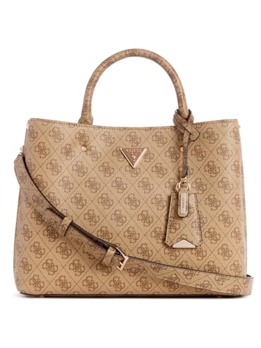 GUESS Damen Meridian Girlfriend Satchel Schulranzen, Griffe Oben, Latte-Logo GUESS Damen Meridian Girlfriend Satchel Schulranzen, Griffe Oben, Latte-Logo von GUESS
