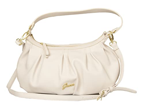 Guess Schulter- und Umhängetasche für Damen Artikel HWLATIP2306 laeti Satchel- cm.35 x cm.24 x cm.6 (ungefähr), OFF Avorio, Einheitsgröße von GUESS