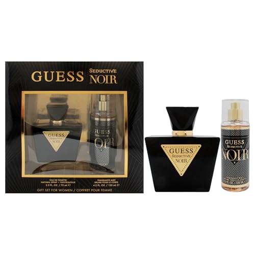 Guess Seductive Noir by Guess for Women – Geschenkset 2,5 oz EDT Spray, 4,2 oz Fragrance Mist von GUESS