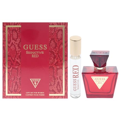 Guess Seductive Red by Guess for Women – 2 Stück Geschenkset 1,7 oz EDT Spray, 0,5 oz EDT Spray von GUESS