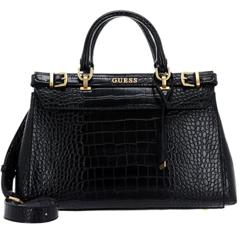 Guess Sestri Luxury Satchel Black von GUESS