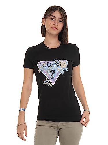 Guess T-Shirt Damen Art. W3RI18 J1314 P-E 23 Farbe und Größe wählbar, Schwarz , X-Small von GUESS