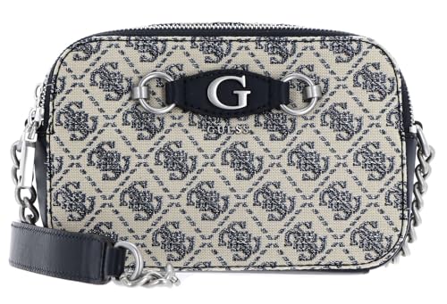 Guess Umhängetasche Izzy Camera Bag Tinsel Navy Logo One Size von GUESS