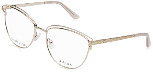 Guess Unisex-Erwachsene GU2685 032 53 Brillengestelle, Gold (ORO) von GUESS