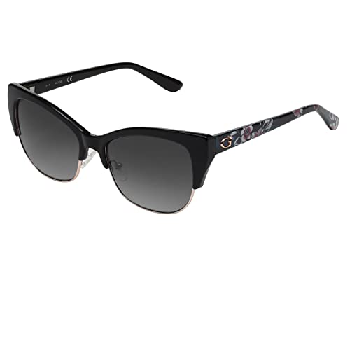 Guess Unisex-Erwachsene GU7523 05B 56 Sonnenbrille, Schwarz (Nero) von GUESS