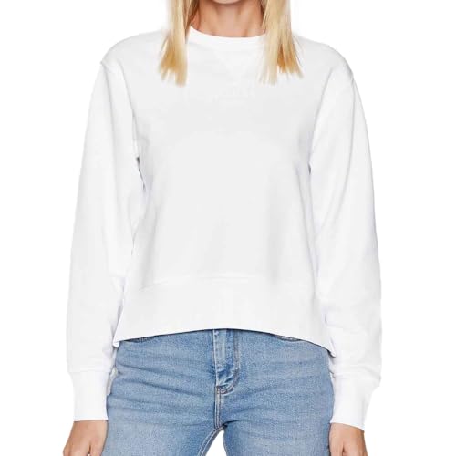 Guess Weißes Sweatshirt für Damen, weiß, 38 von GUESS